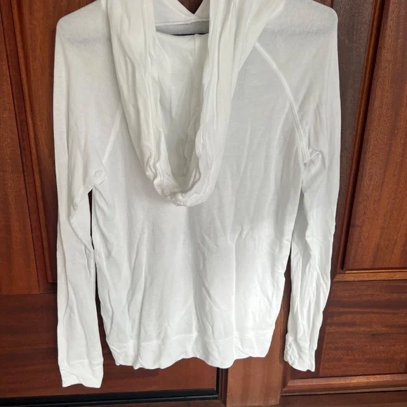 Sundry- Women's Long Sleeve Hooded Light Weight Tee- Size 1 (S) - Picture 6 of 10